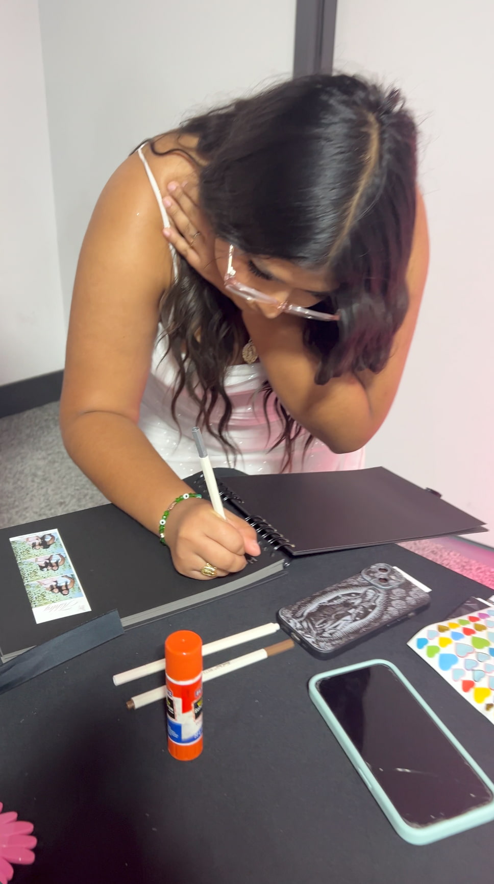 Libro de firmas de foto cabina en tusa